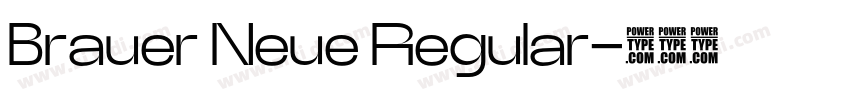 Brauer Neue Regular字体转换 Brauer Neue Regular字体转换